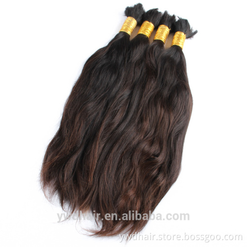 10-40in 8A russian human hair Virgin Natural Ponytail Bulk Paypal Accept